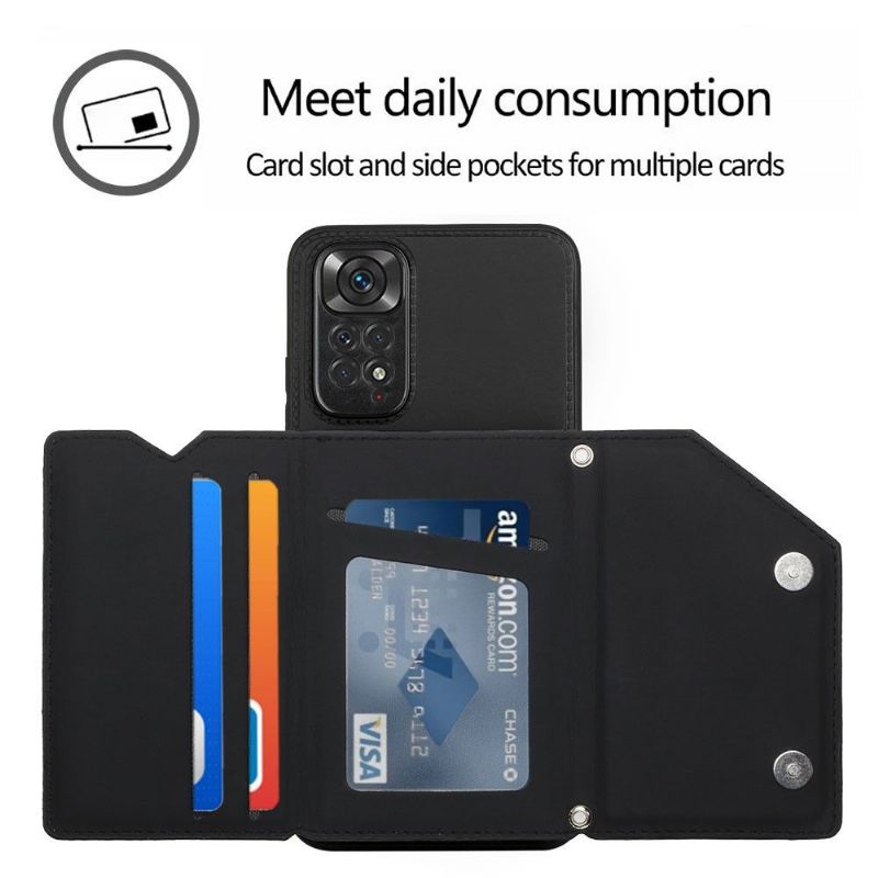 Kryt Na Xiaomi Redmi Note 11 / Note 11S Vícekomorové Popruhy Aude