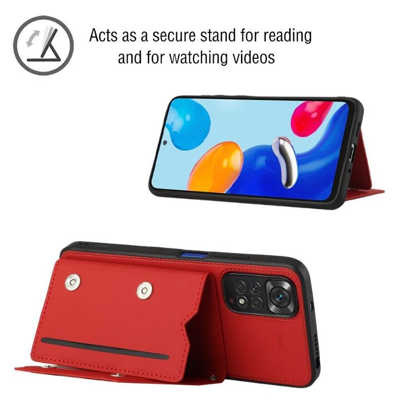 Kryt Na Xiaomi Redmi Note 11 / Note 11S Vícekomorové Popruhy Aude