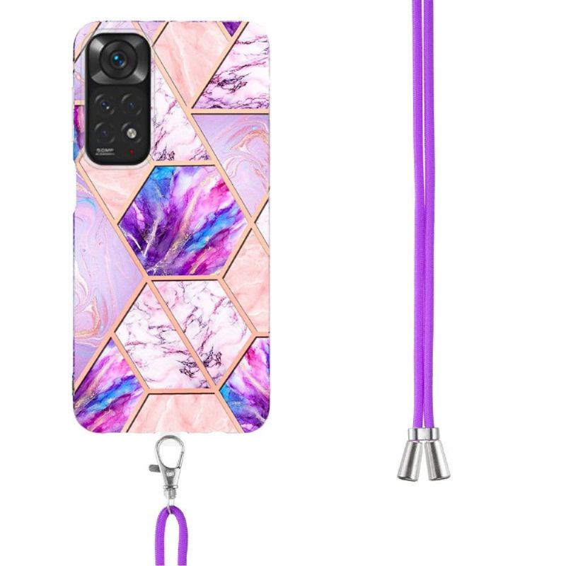 Kryty Na Mobil Na Xiaomi Redmi Note 11 / Note 11S Na Lana Vícebarevný Geometrický Vzor