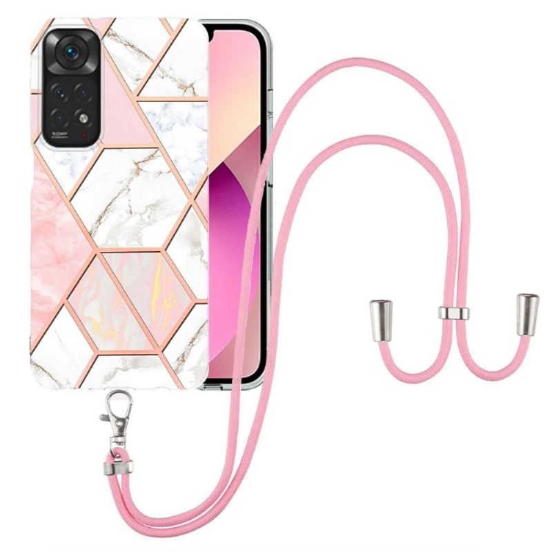 Kryty Na Mobil Na Xiaomi Redmi Note 11 / Note 11S Na Lana Vícebarevný Geometrický Vzor