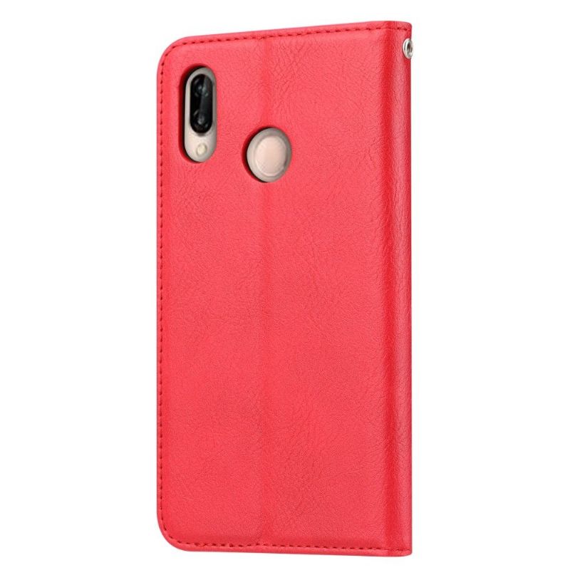 Pouzdra Na Xiaomi Redmi 7 Kůže Se Stojanem A Držákem Na Karty