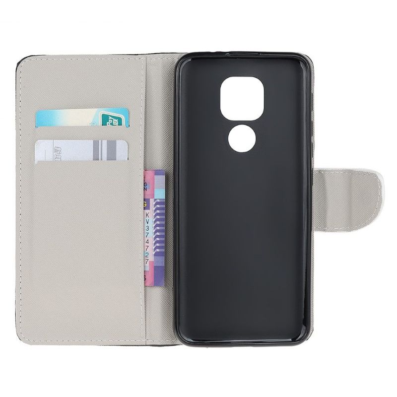 Flipové Pouzdro Na Motorola Moto G9 Play Nedotýkejte Se Mého Telefonu Medvědem