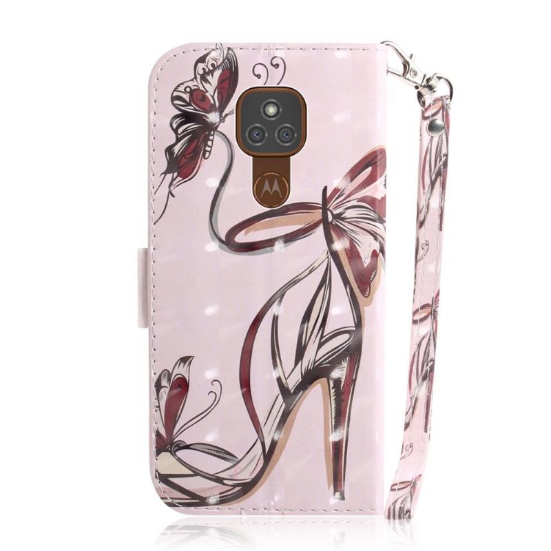 Flipové Pouzdro Na Motorola Moto G9 Play Vzor Paty