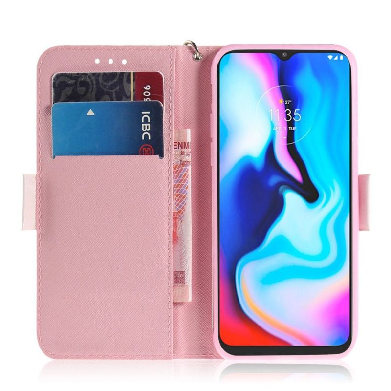 Flipové Pouzdro Na Motorola Moto G9 Play Vzor Paty