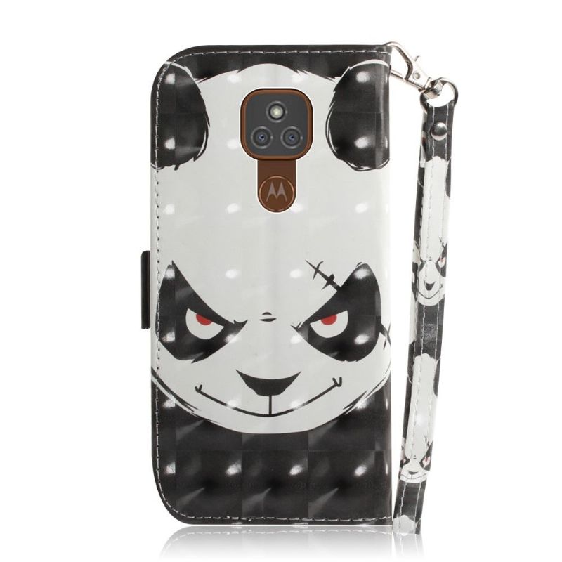 Flipové Pouzdro Na Motorola Moto G9 Play Zlá Panda