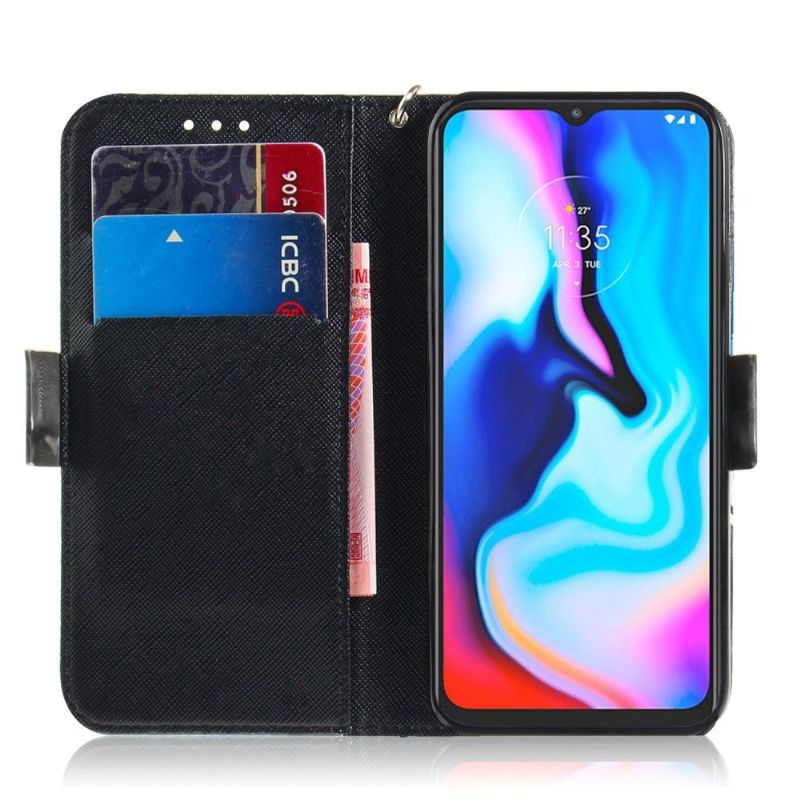 Flipové Pouzdro Na Motorola Moto G9 Play Zlá Panda