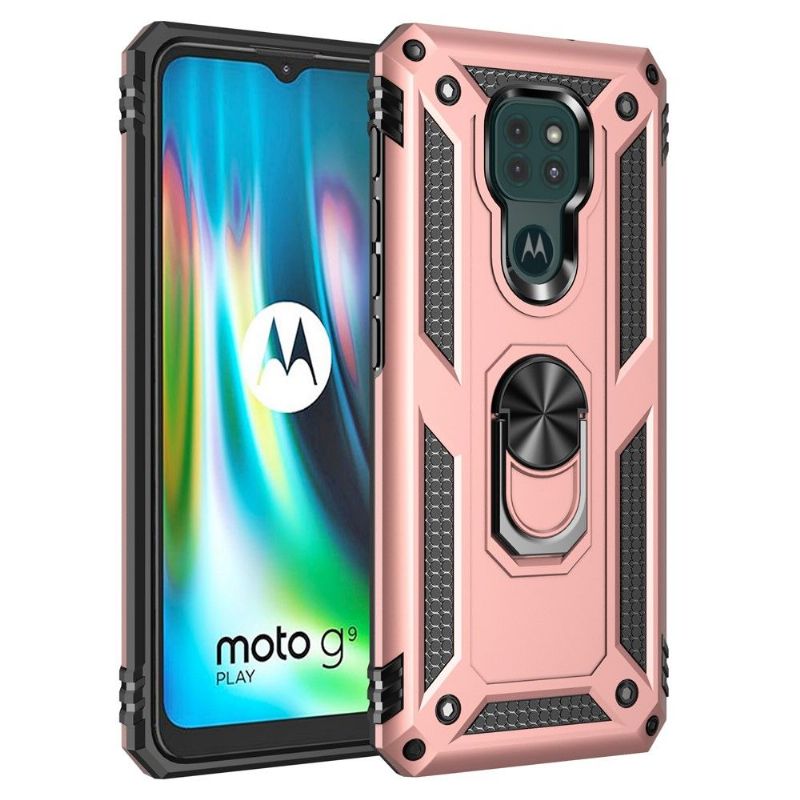Kryt Na Motorola Moto G9 Play Hybridní Podpůrná Funkce