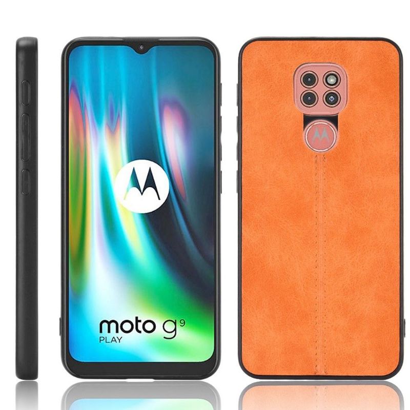 Kryty Na Mobil Na Motorola Moto G9 Play Kožený Efekt