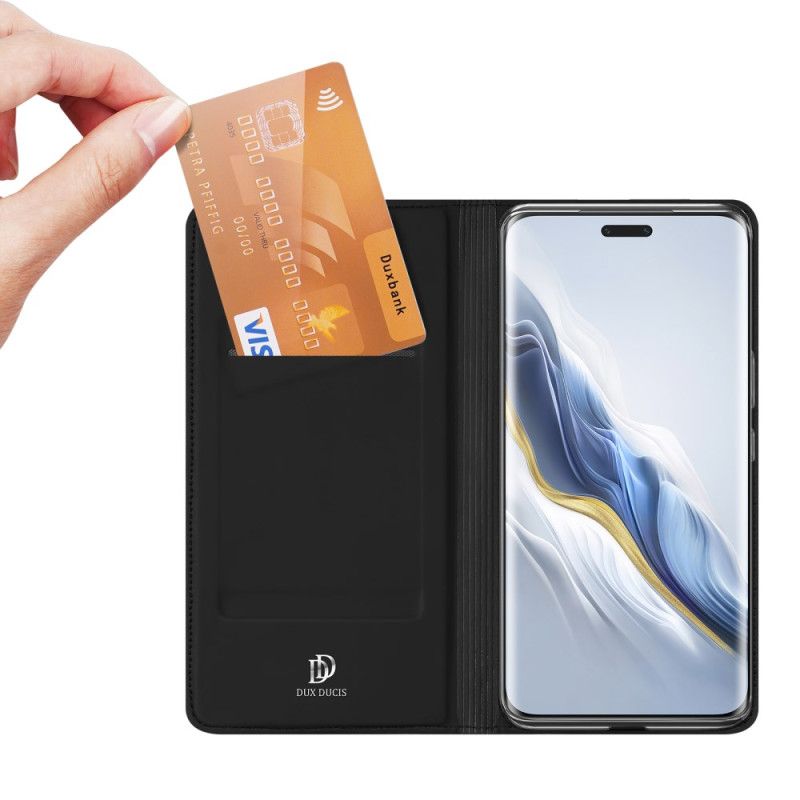 Kožené Pouzdro Folio Honor Magic 6 Pro Skin Pro Series Dux Ducis