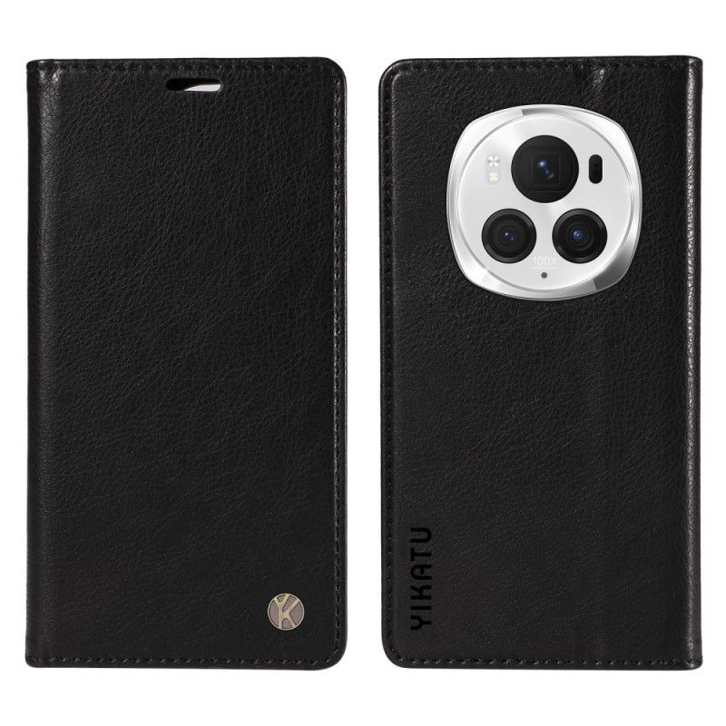 Kožené Pouzdro Folio Honor Magic 6 Pro Yikatu