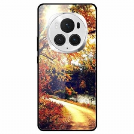 Kryt Honor Magic 6 Pro Kryty Na Mobil Country Road Z Tvrzeného Skla