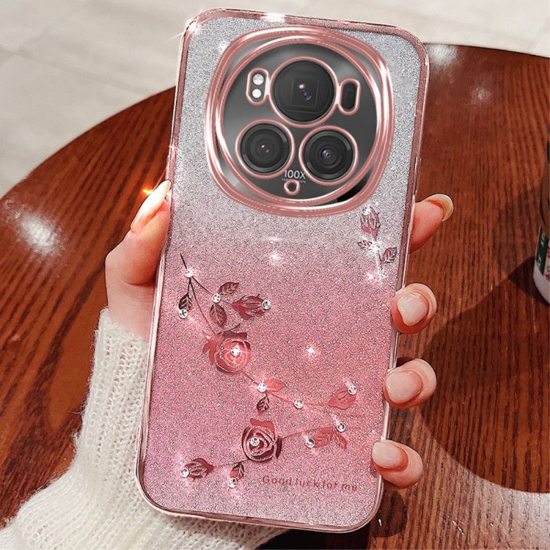 Kryt Honor Magic 6 Pro Kryty Na Mobil Květiny A Kamínky Kadem
