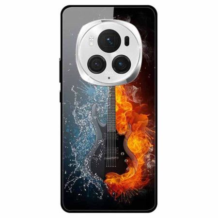Kryt Honor Magic 6 Pro Kytara Ledu A Ohně Z Tvrzeného Skla