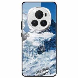 Kryt Honor Magic 6 Pro Tvrzené Sklo Snowy Mountain
