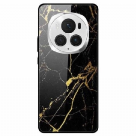 Kryt Na Honor Magic 6 Pro Mramorový Vzor Z Tvrzeného Skla