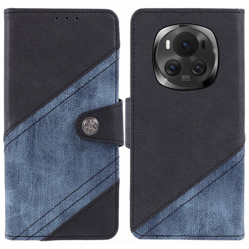 Peněženková Pouzdra Honor Magic 6 Pro Kryty Na Mobil Retro Textura