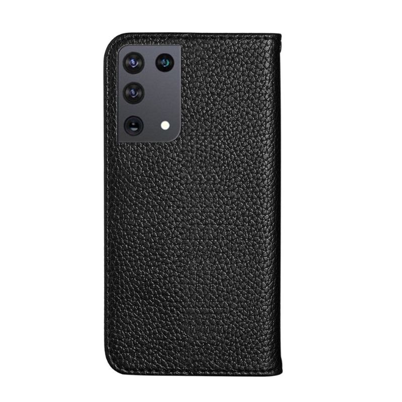 Flipové Pouzdro Na Samsung Galaxy S21 Ultra 5G Kožené Pouzdro Flip Z Umělé Kůže