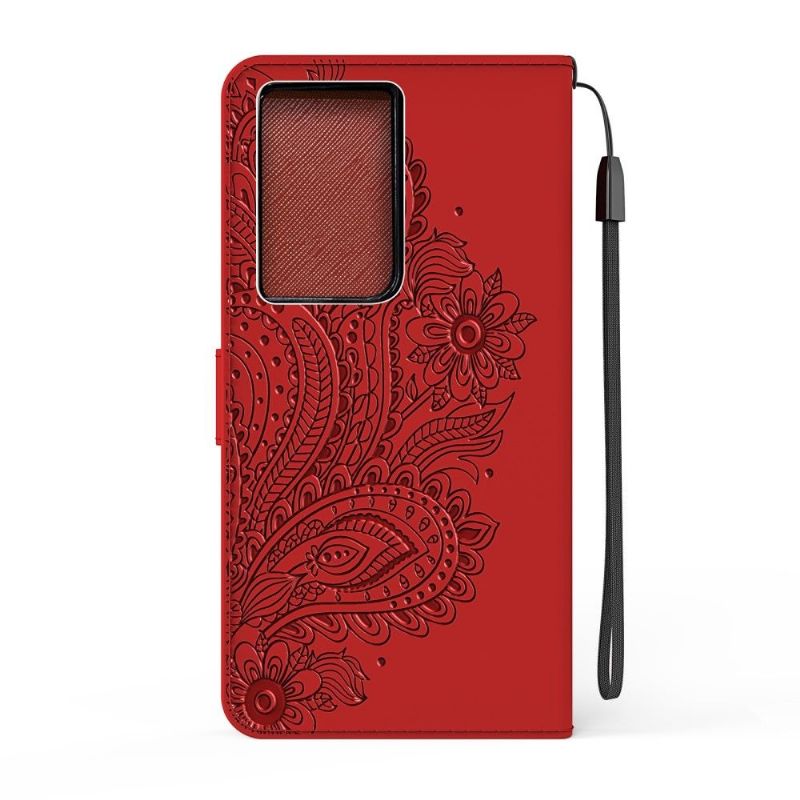 Flipové Pouzdro Na Samsung Galaxy S21 Ultra 5G Lena Paisleyová