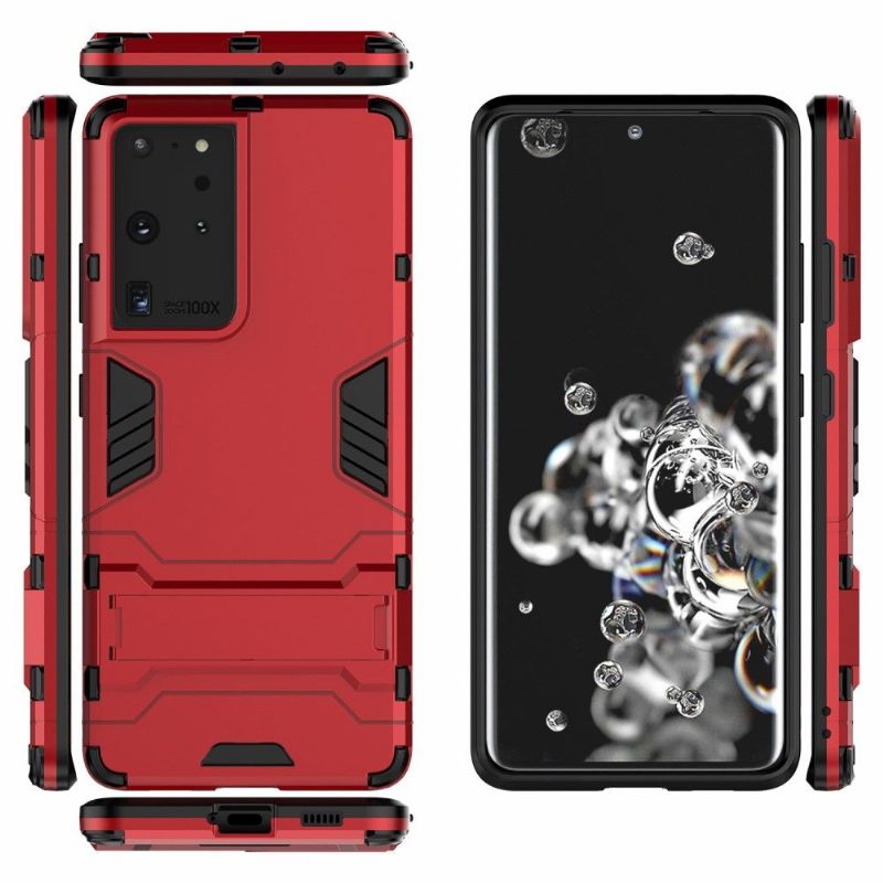 Kryt Na Samsung Galaxy S21 Ultra 5G Cool Guard S Integrovaným Stojanem