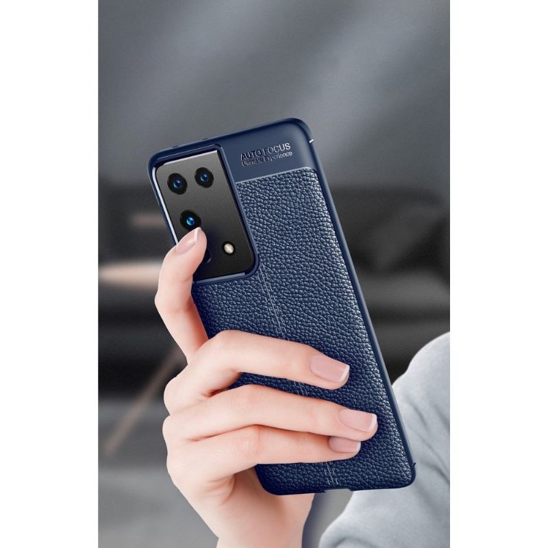 Kryt Na Samsung Galaxy S21 Ultra 5G Flexibilní Zrnitá Povrchová Úprava