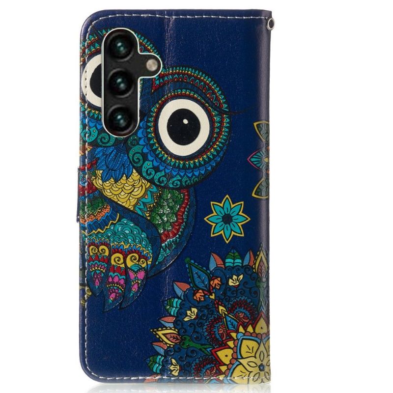 Flipové Pouzdro Na Samsung Galaxy A13 5G Barokní Sova