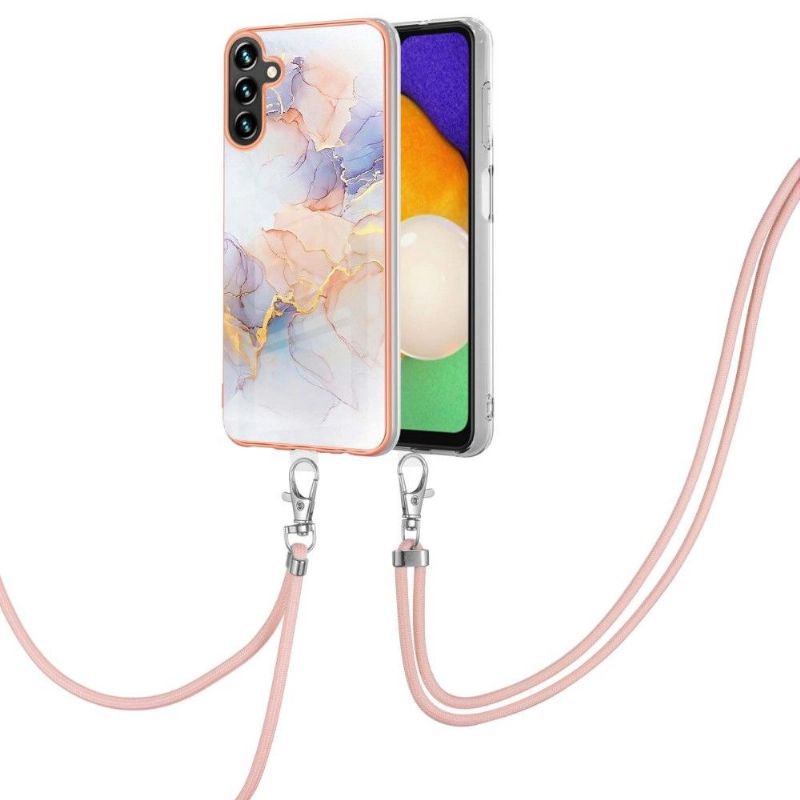 Kryt Na Samsung Galaxy A13 5G Na Lana Barevný Mramor
