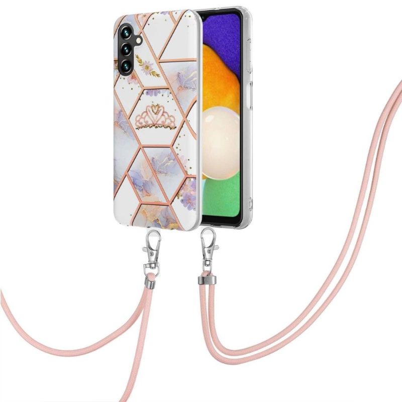Kryt Na Samsung Galaxy A13 5G Na Lana Mramor A Koruna