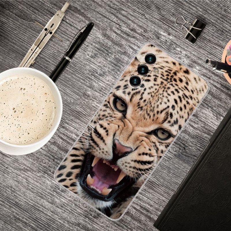 Kryt Na Samsung Galaxy A13 5G Leopard Řvoucí