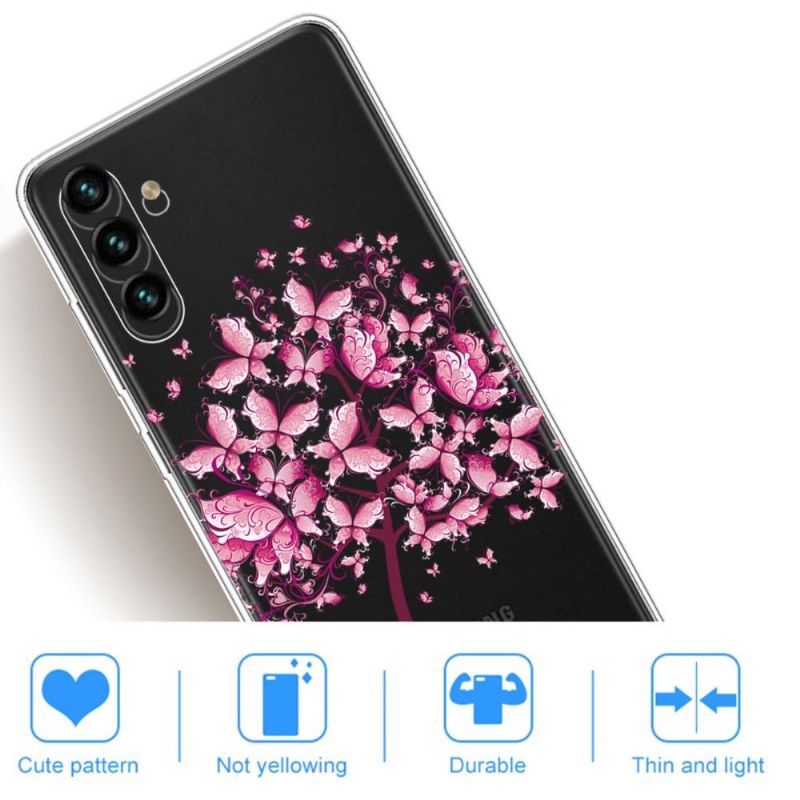 Kryt Na Samsung Galaxy A13 5G Motýlí Strom