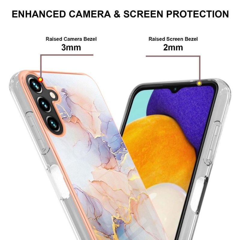Kryty Na Mobil Na Samsung Galaxy A13 5G Barevný Mramor