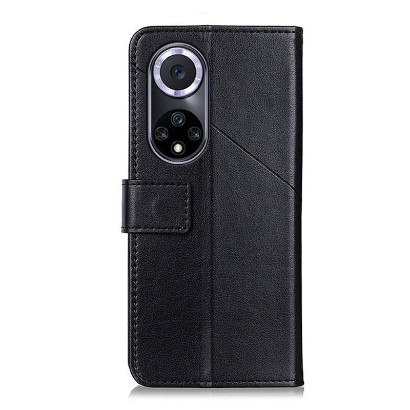 Flipové Pouzdro Na Huawei Nova 9 / Honor 50 Kožené Pouzdro Klapka Z Umělé Kůže S Nýtem