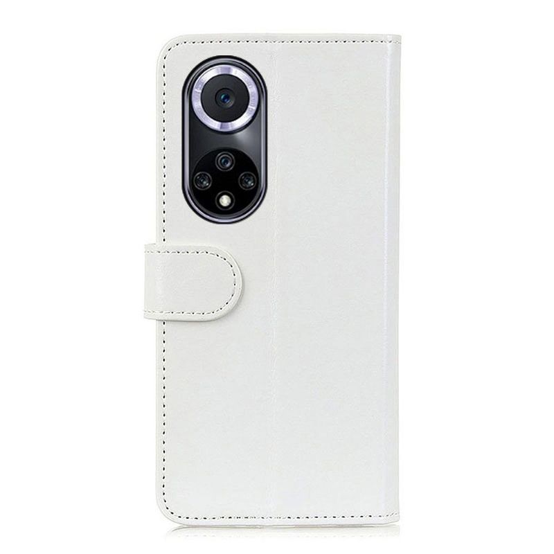 Kožené Pouzdro Folio Na Huawei Nova 9 / Honor 50 Flipové Pouzdro Funkce Stojanu Z Umělé Kůže