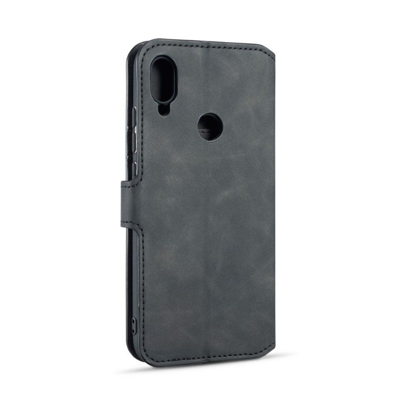 Flipové Pouzdro Na Huawei Y6 2019 Efekt Dg Ming Kůže