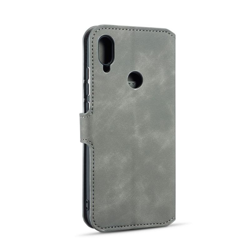 Flipové Pouzdro Na Huawei Y6 2019 Efekt Dg Ming Kůže