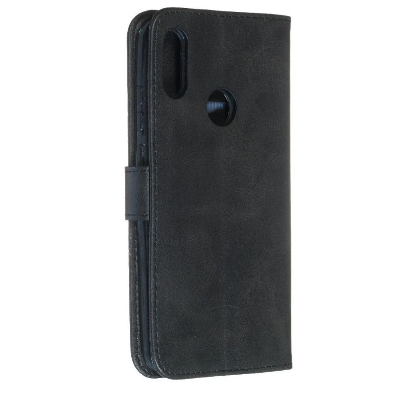 Flipové Pouzdro Na Huawei Y6 2019 Funkce Podpory Kapsy Na Zip