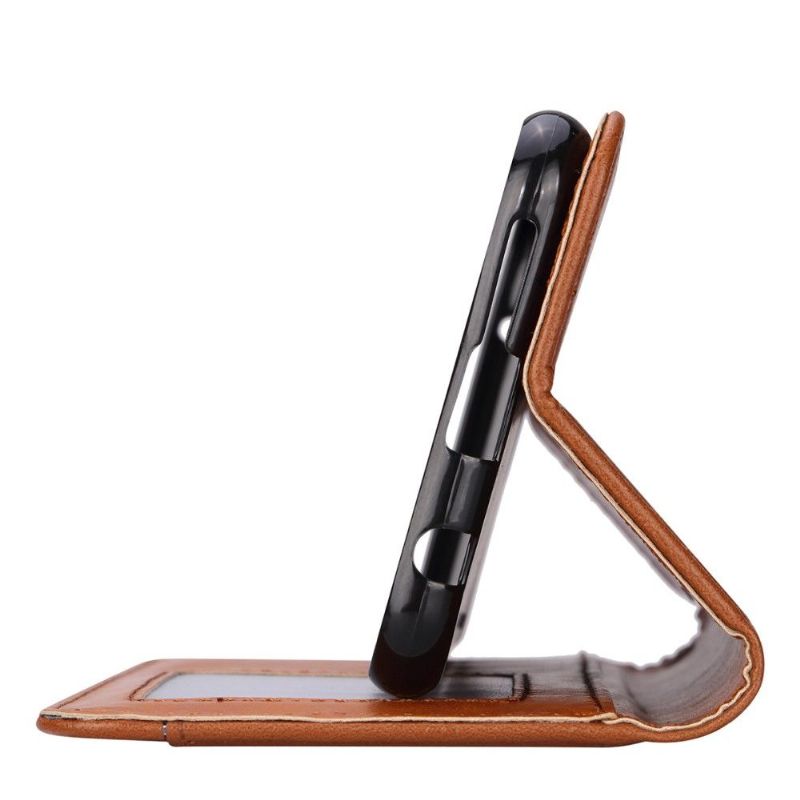 Flipové Pouzdro Na Huawei Y6 2019 Kožené Pouzdro Na Stojan