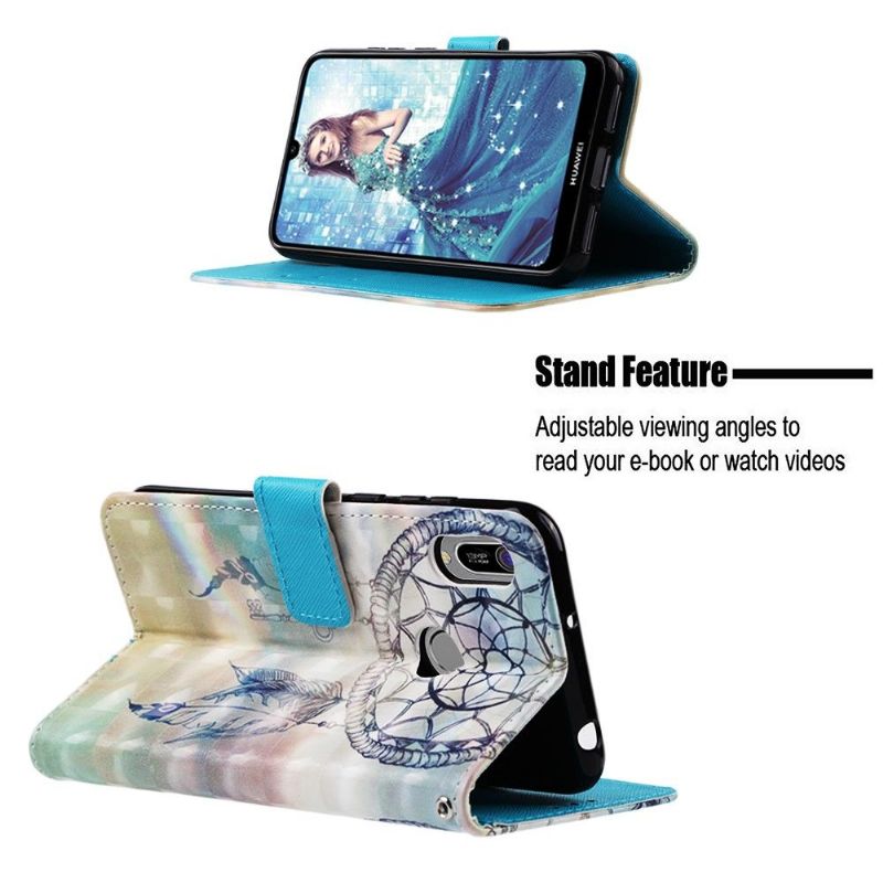 Flipové Pouzdro Na Huawei Y6 2019 Na Lana Lapač Snů