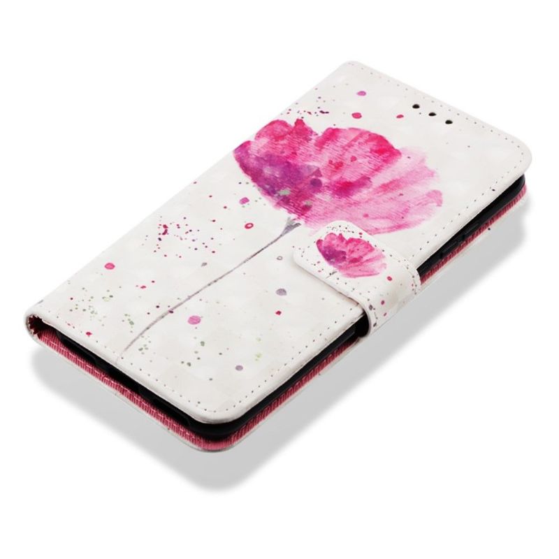 Flipové Pouzdro Na Huawei Y6 2019 Na Lana Růžový Květ