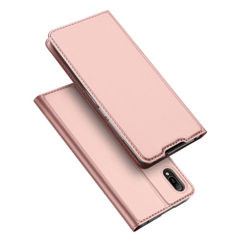 Flipové Pouzdro Na Huawei Y6 2019 Saténový Povlak