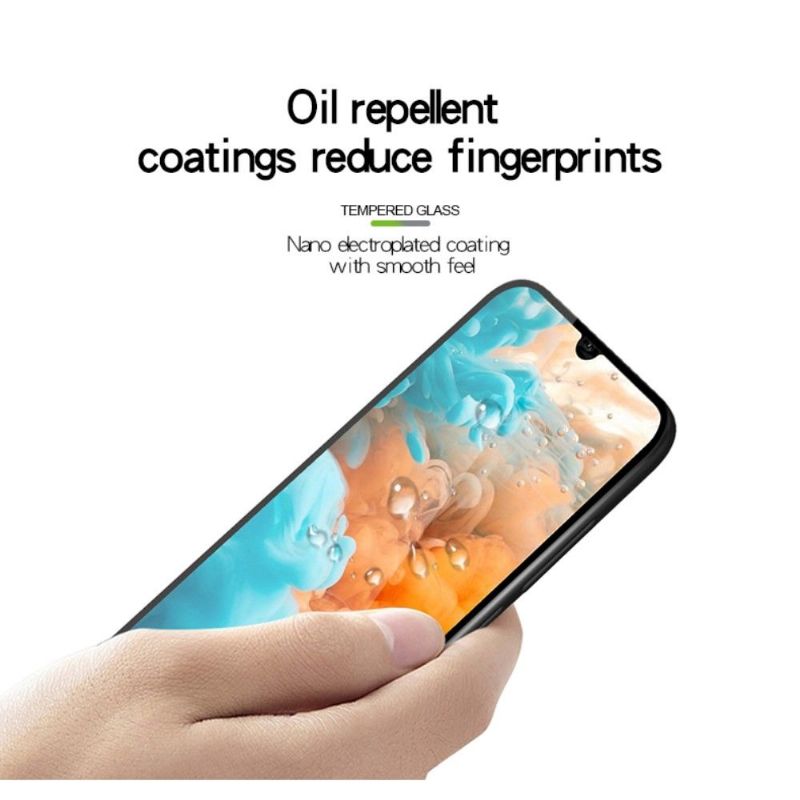 Huawei Y6 2019 – Ochranné Tvrzené Sklo V Plné Velikosti – Černá