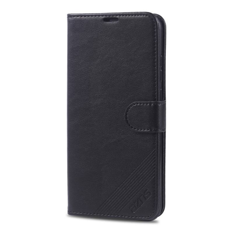 Kožené Pouzdro Folio Na Huawei Y6 2019 Umělá Kůže Azns