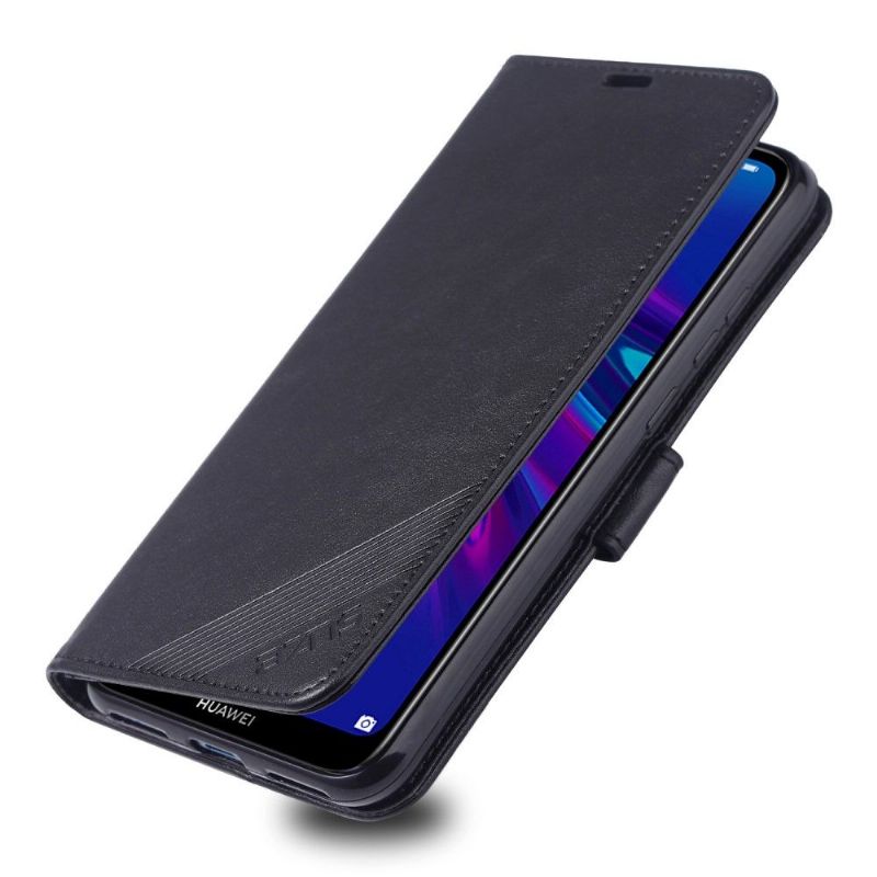 Kožené Pouzdro Folio Na Huawei Y6 2019 Umělá Kůže Azns