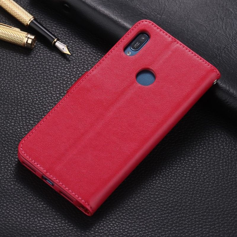 Kožené Pouzdro Folio Na Huawei Y6 2019 Umělá Kůže Azns