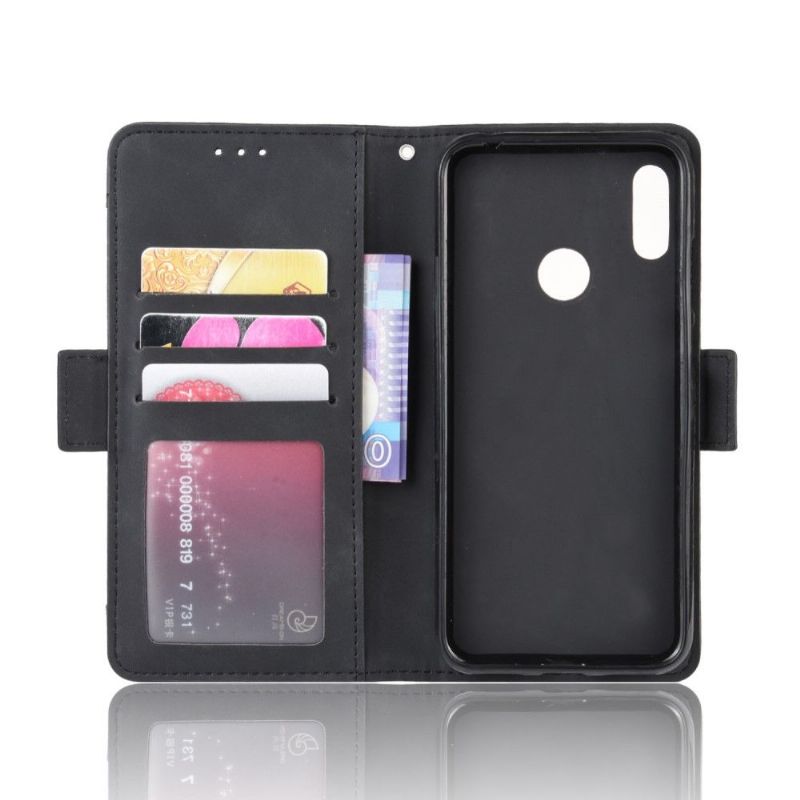 Kožené Pouzdro Na Huawei Y6 2019 Premium S Držitelem Karty