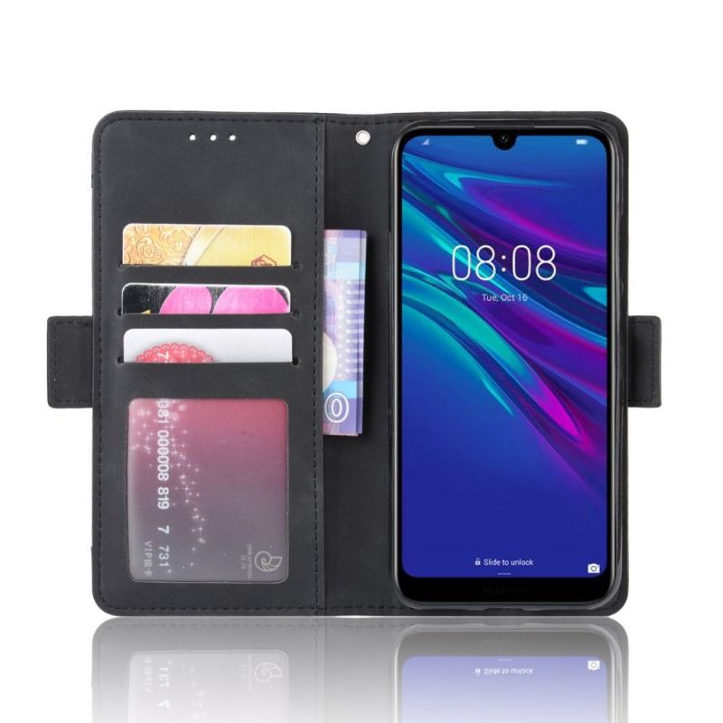 Kožené Pouzdro Na Huawei Y6 2019 Premium S Držitelem Karty