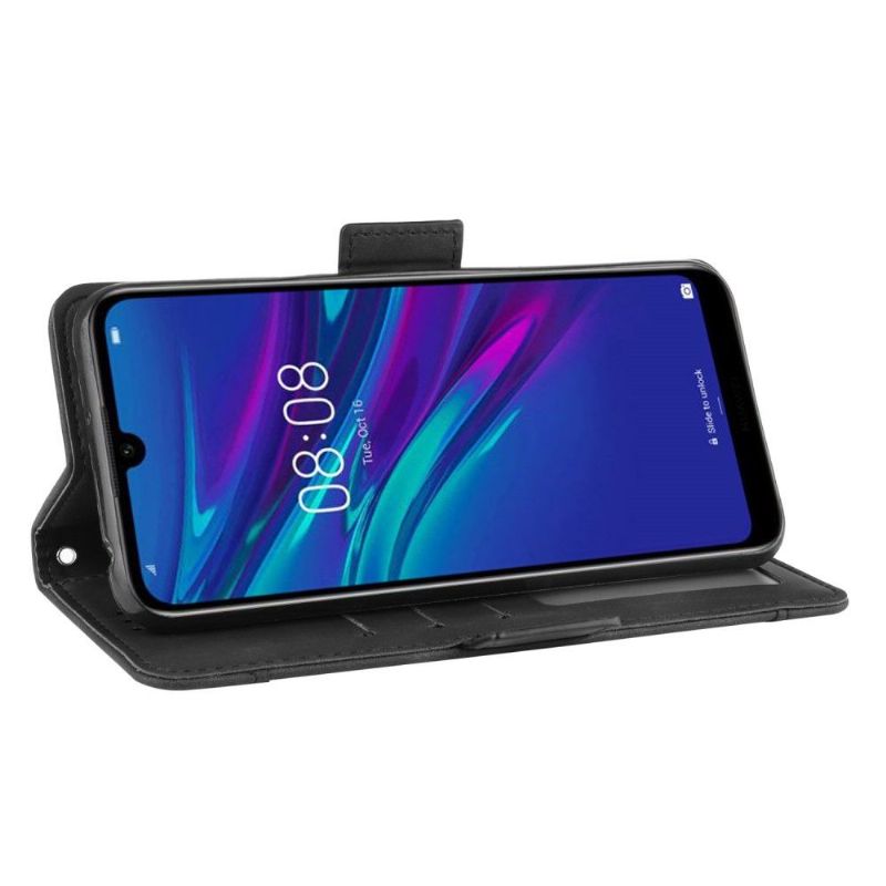 Kožené Pouzdro Na Huawei Y6 2019 Premium S Držitelem Karty