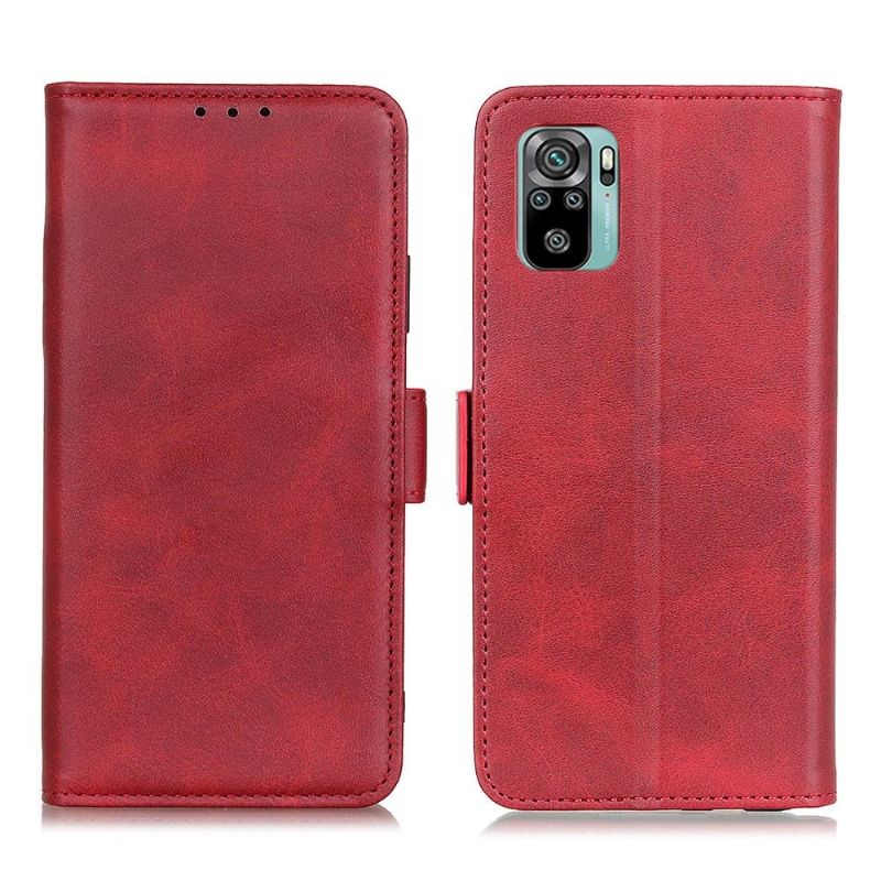 Flipové Pouzdro Na Xiaomi Redmi Note 10 Peněženkové Pouzdro Matný Kryt Z Umělé Kůže