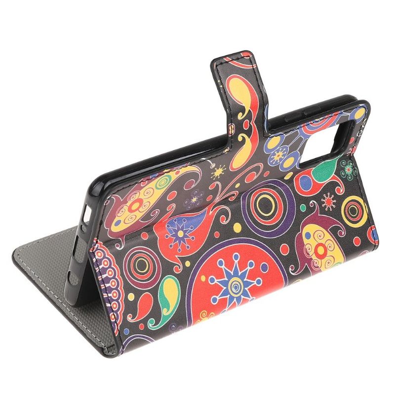 Kožené Pouzdro Na Xiaomi Redmi Note 10 Paisley Flower