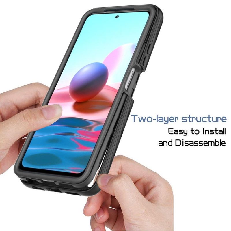 Kryt Na Xiaomi Redmi Note 10 Hybrid Clear Back Shockproof
