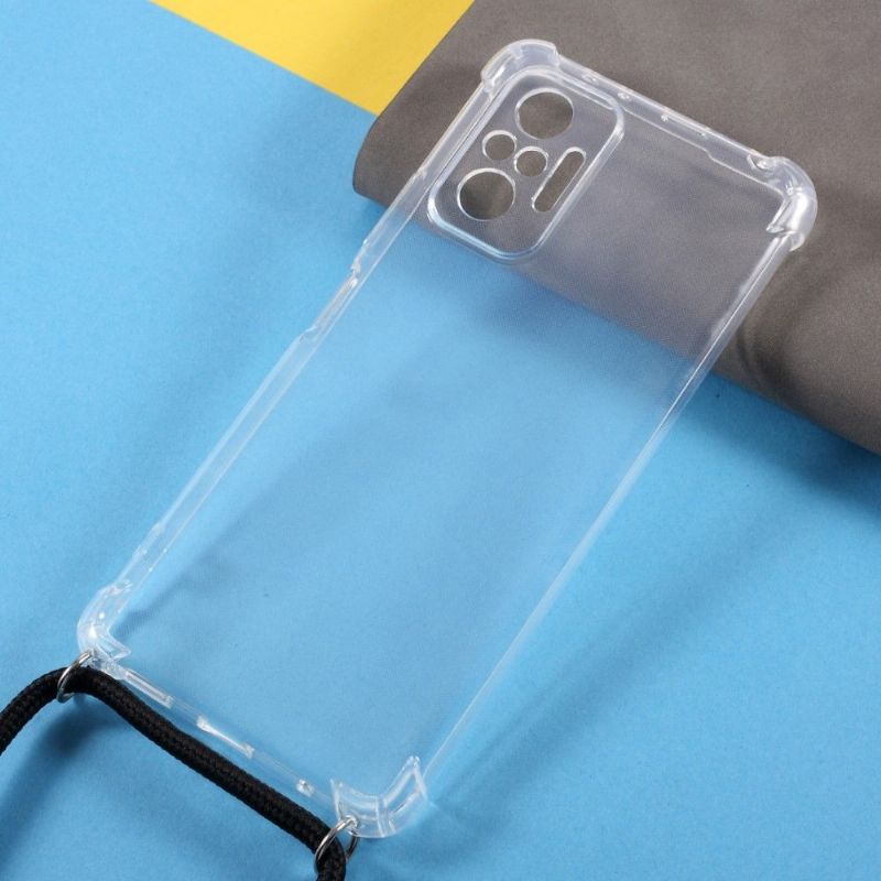 Kryt Na Xiaomi Redmi Note 10 S Průhledným Ramenním Popruhem